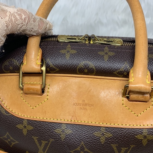 Louis Vuitton Deauville Brown Monogram handbag Datecode: V10988 - Picture 10 of 16